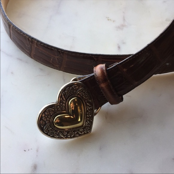 Sale! Brighton leather heart belt - Picture 5 of 9